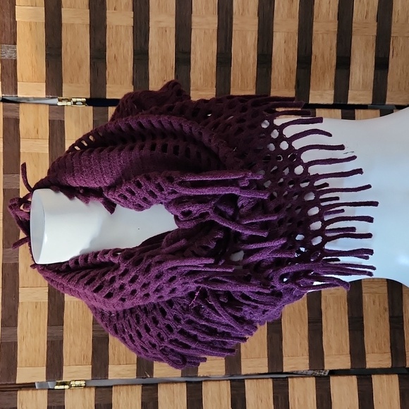 Infinity scarf burgundy - Picture 1 of 3
